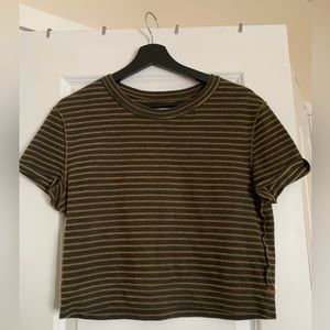 Free people cropped shirt